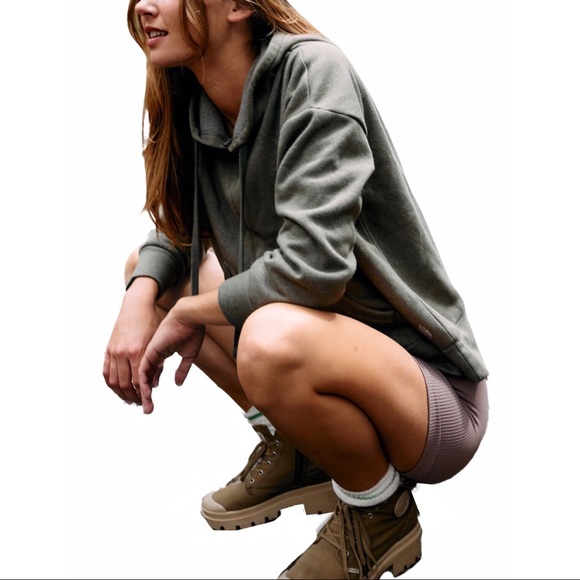 FREE PEOPLE MOVEMENT Hoodie Work It Out Sweatshirt - Picture 2 of 6